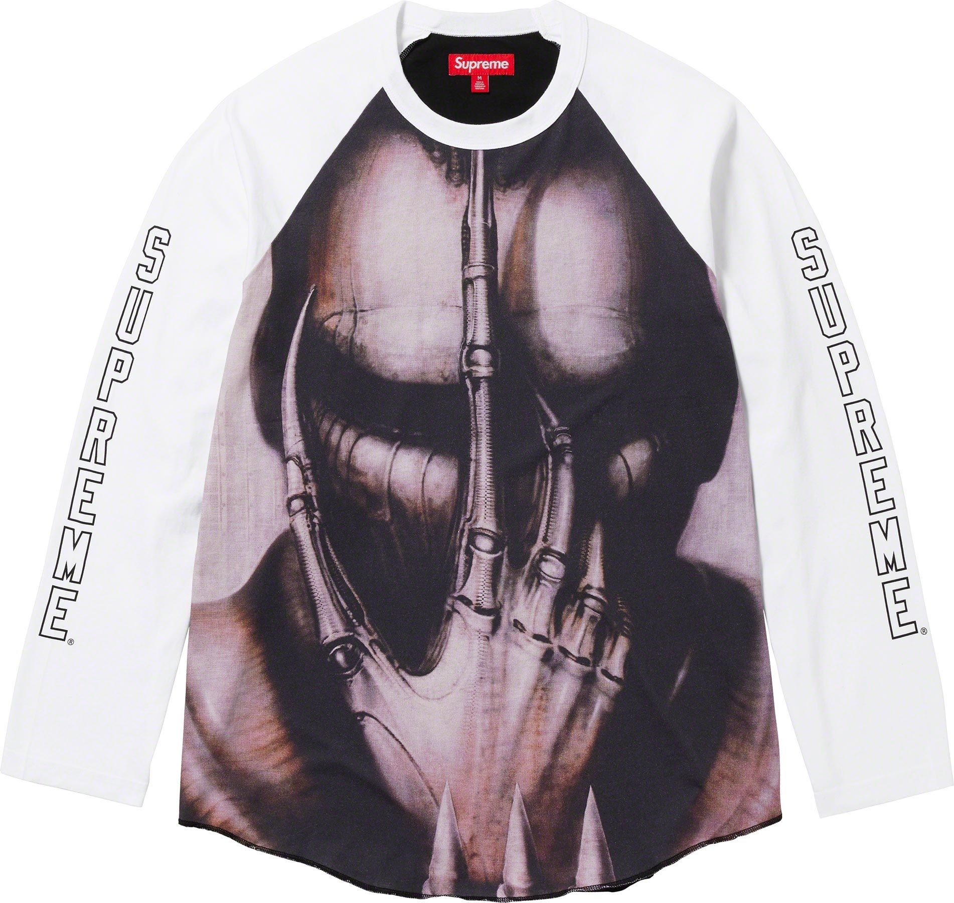 H.R. Giger Raglan L/S Top view 4